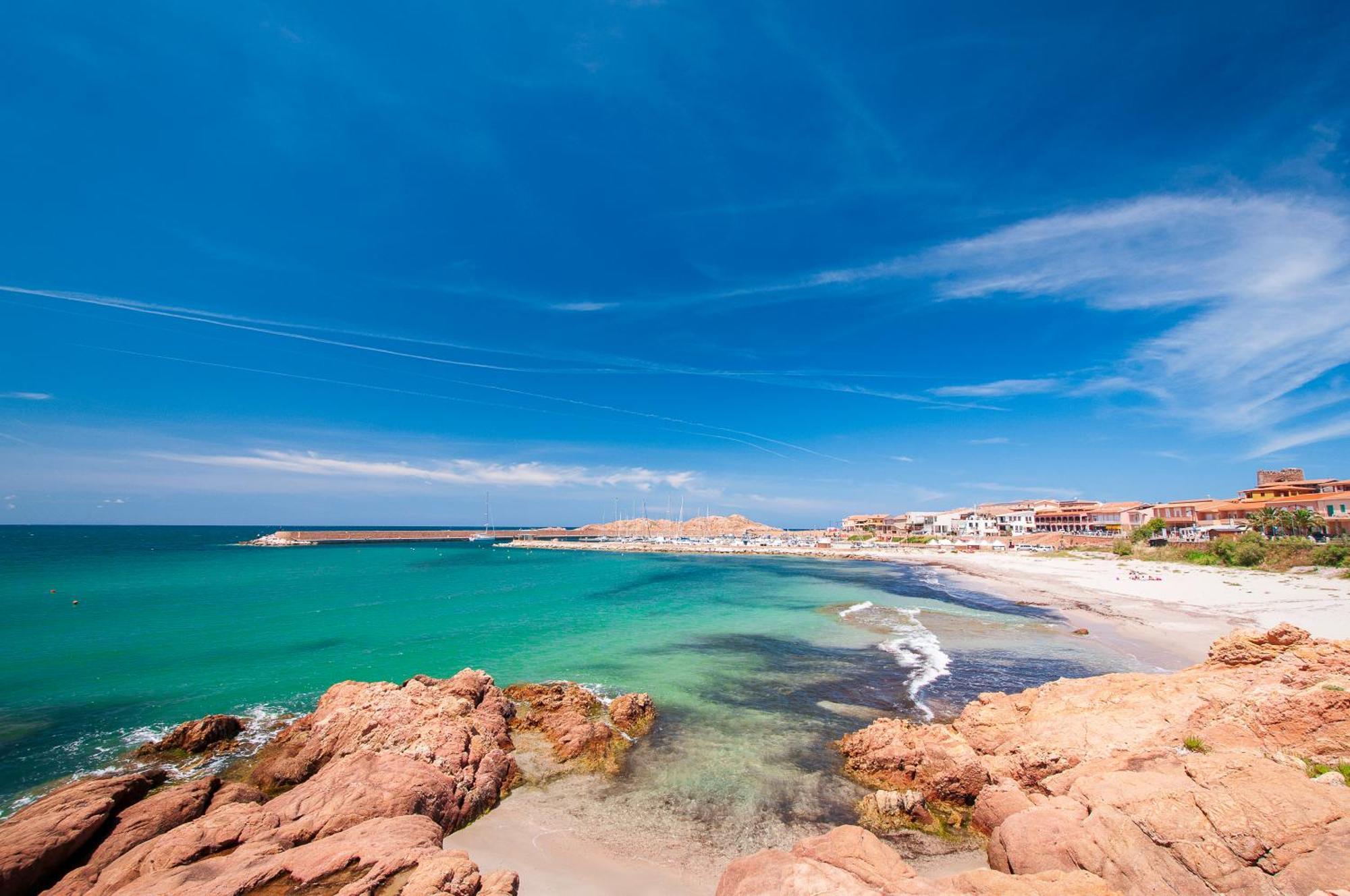 Residence Rocce Rosse Isola Rossa Buitenkant foto